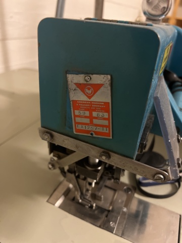 1116948-7 Sewing machine AMF with table & pedals