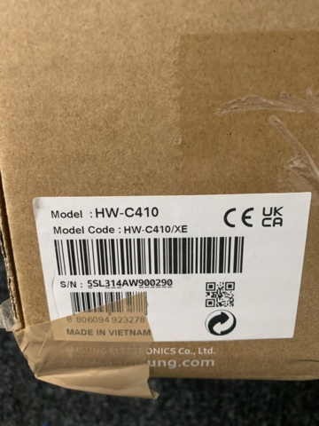 1089850-3 Sound bar Samsung HW-C410/XE