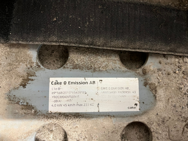 1039750-4 Electric moped Cake Ösa Flex 2021