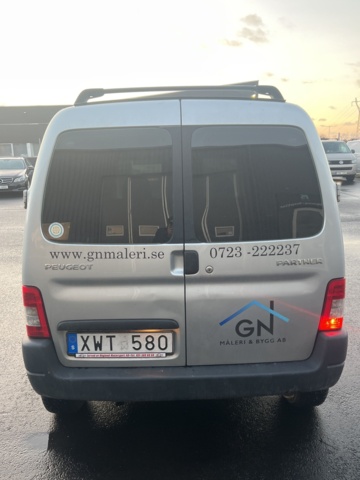 1117313-5 Peugeot Partner Van Increased Payload 2.0 HDi Manual, 90hp, 2006
