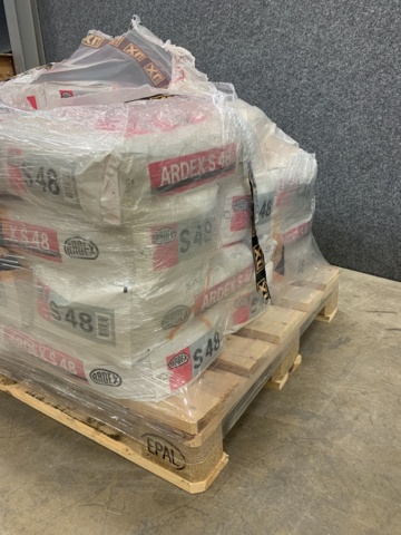 1124216-4 32 bags Ardex S48 12.5kg