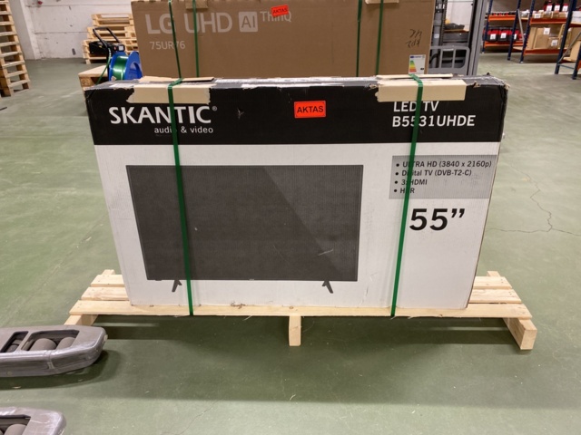 1084728-6 55" Ultra HD-TV med HDR 10 & Dolby Vision Skantic B5531UHD