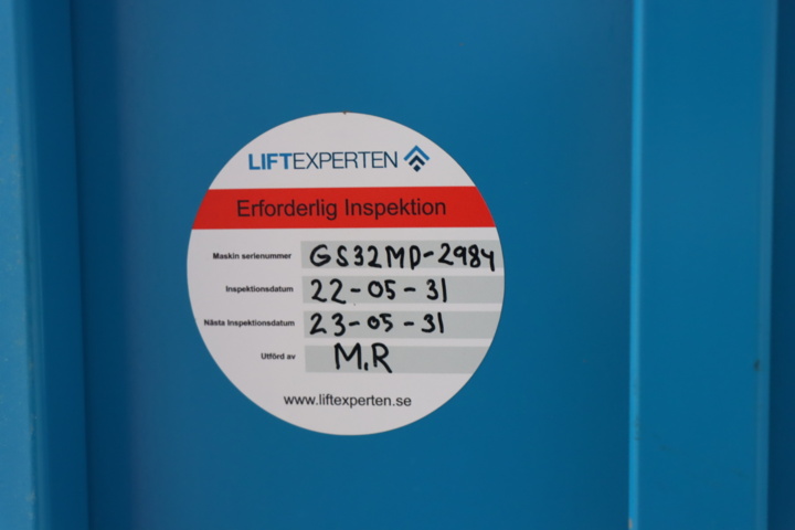 1034169-6 Scissor lift Genie GS-1432M (-22)