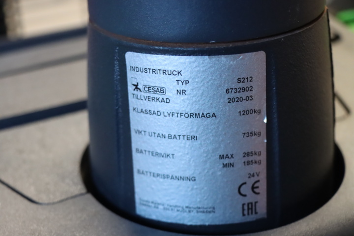 1034052-8 Stacker Cesab S212 (-20)