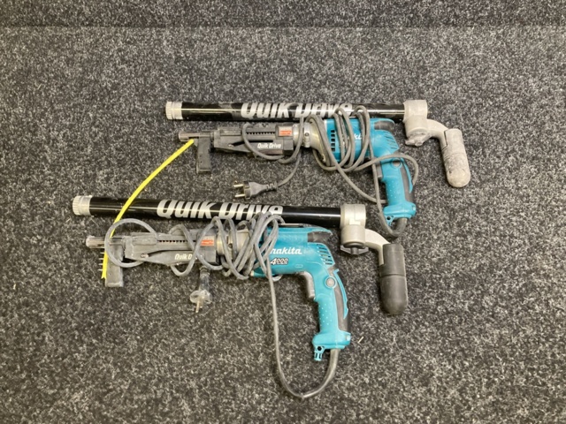 1125991-1 2 plasterboard screwdrivers Makita FS4300 ink extension Quick Drive