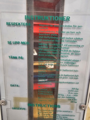 1099302-13 Protema electric lightweight lift