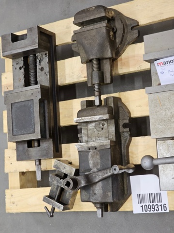 1099316-3 5 machine vises in different sizes