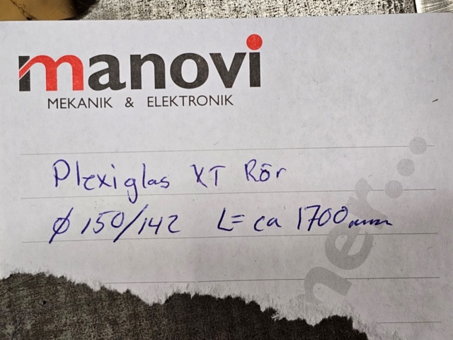 1099326-5 Plexiglas tube Plexiglas XT