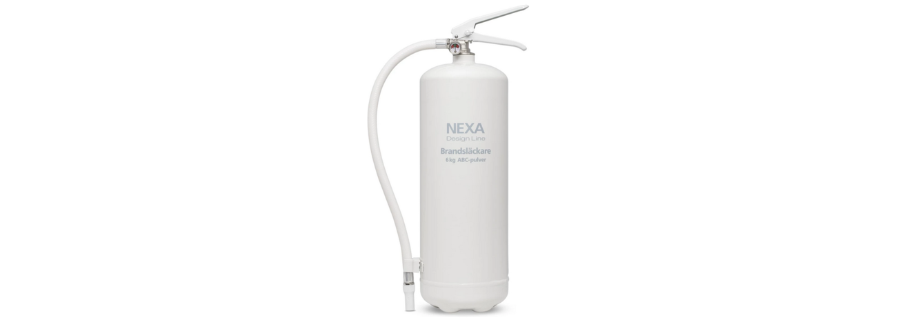 1089766-2 Fire extinguisher Nexa White 6kg