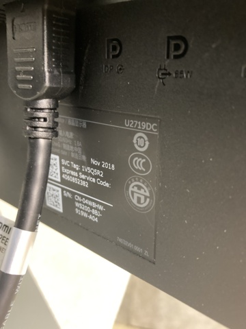 1066922-6 Dell U2719DC 27"