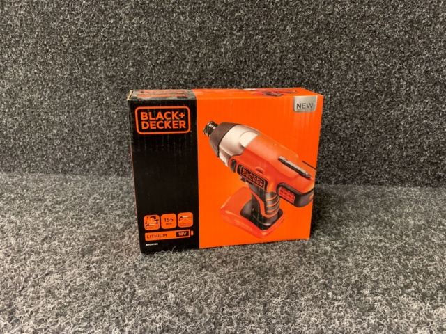 1126321-1 Impact screwdriver Black & Decker BDCIM18N-XJ 18V