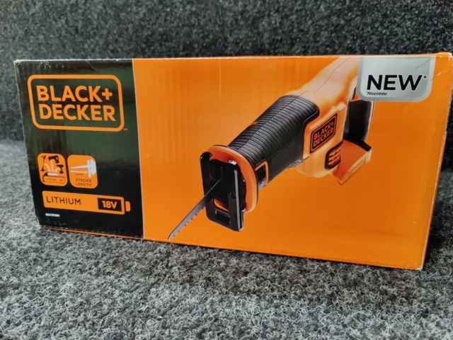 1126335-2 Tigersåg Black & Decker BDCR18N-XJ 18V + Multislip Black & Decker BDCDS18N-XJ Mouse 18V