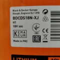 1126335-5 Tigersåg Black & Decker BDCR18N-XJ 18V + Multislip Black & Decker BDCDS18N-XJ Mouse 18V