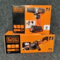 1126341-1 Angle grinder Black & Decker BCG720N-XJ 18V + Screwdriver Black & Decker BCD001C1-QW 18V