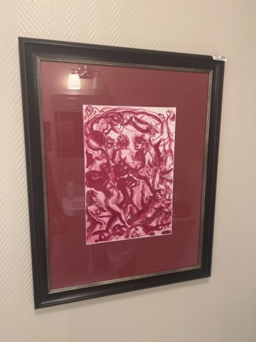 1052922-2 Painting Peter Dahl - Red