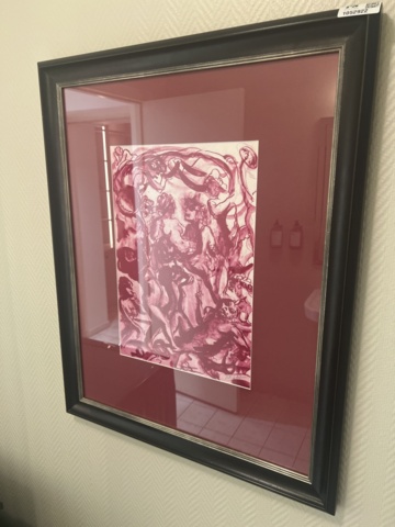 1052922-3 Painting Peter Dahl - Red