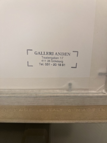 1052922-5 Painting Peter Dahl - Red