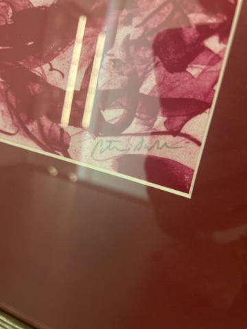 1052922-6 Painting Peter Dahl - Red