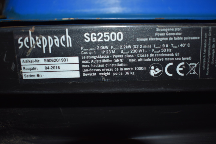 1004754-2 Electricity plant Scheppach