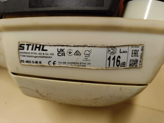 887851-10 Clearing saw Stihl FC460C year m. -23 incl Stihl Xtreem harness