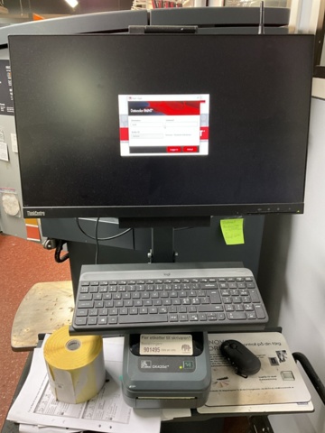 1061998-7 Color mixing machine Fast & fluid HA 480-24 and shaking machine