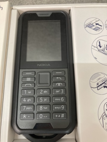 1066959-3 Nokia 800 Tough Black