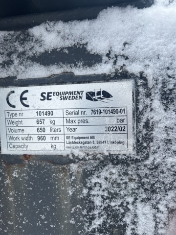 1069365-5 SE Equipment Backhoe 101490 Teeth S60 650L 1270-2022