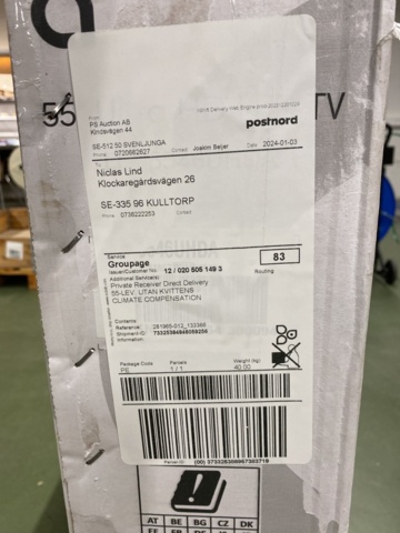 1116364-5 55" 4K LED TV med Android OS och inbyggd Chromecast Andersson LED5546UHDA