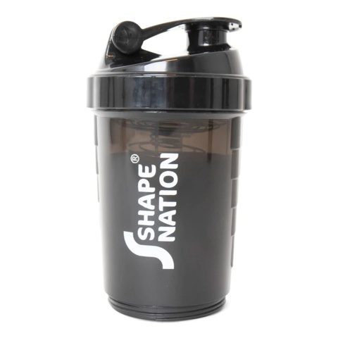 50 pcs. Shaker Pro ShapeNation - with tablet compartment and protein ...