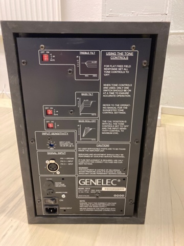 1127936-3 Genelec 1031A kaiuttimet ja 1092A subbari