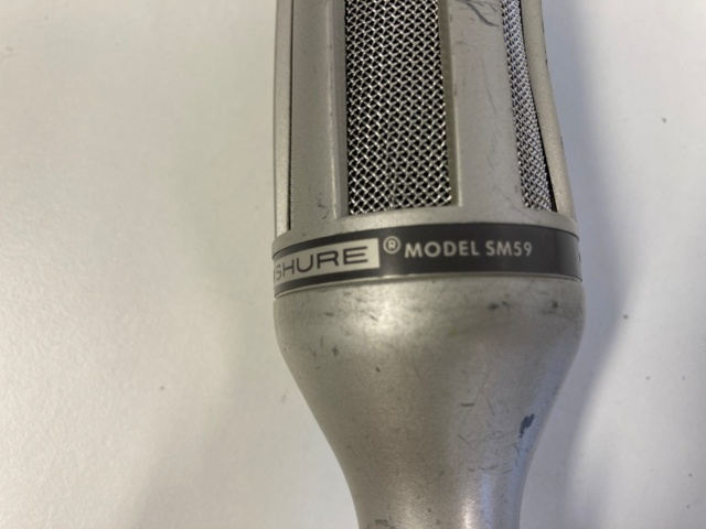 1127956-4 Shure SM59 mikrofoni x 2 - Ei pohjahintaa