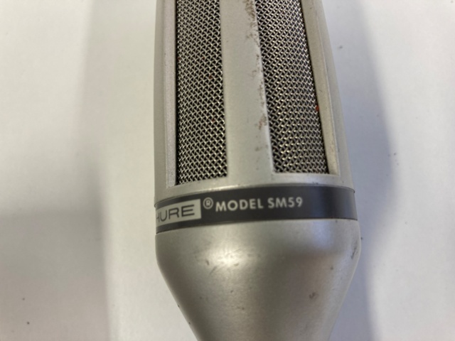 1127956-5 Shure SM59 mikrofoni x 2 - Ei pohjahintaa