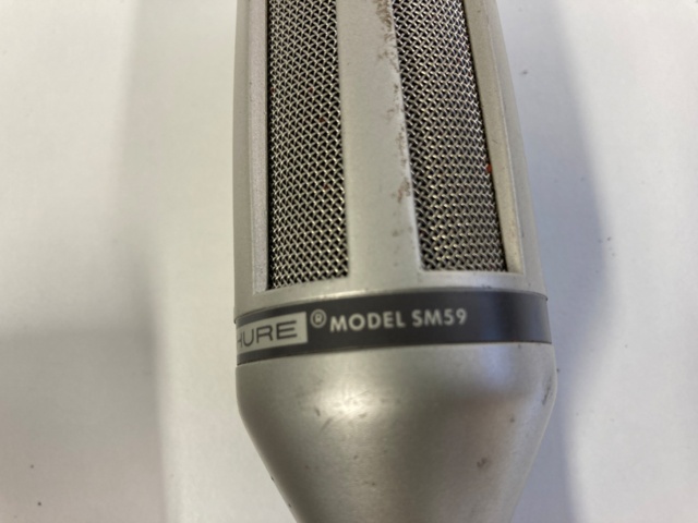 1127956-6 Shure SM59 mikrofoni x 2 - Ei pohjahintaa