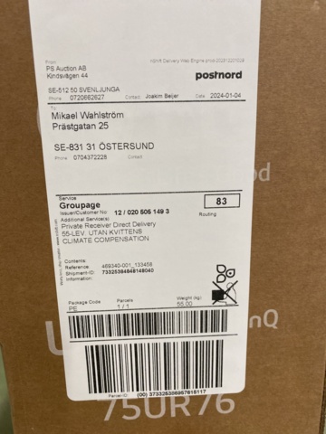 1119300-4 75" 4K UHD Smart TV LG 75UR76006LL