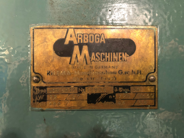 1116728-9 Column drilling machine Arboga GSM 5012