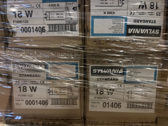 1127994-9 Större parti med lysrör - Philips / Sylvania