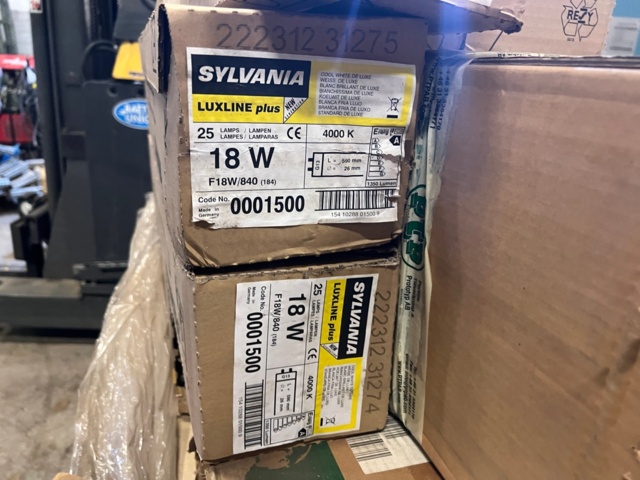 1127994-14 Större parti med lysrör - Philips / Sylvania