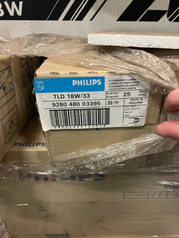 1127994-16 Större parti med lysrör - Philips / Sylvania