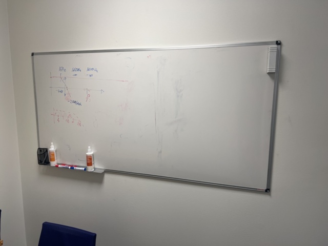 1116817-2 Two Meeting Rooms - Table, Chairs, Whiteboard & Screen