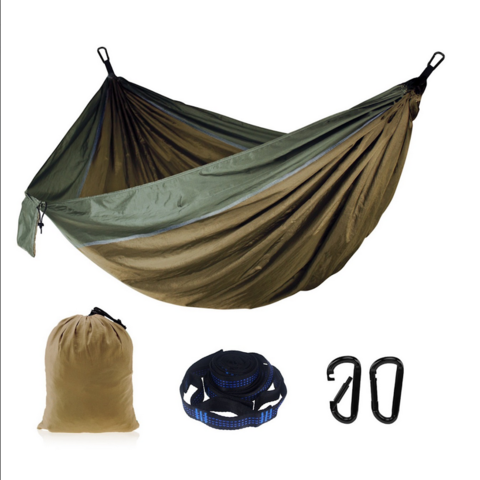 1128110-1 Hängmatta i nylon, Grön - camo