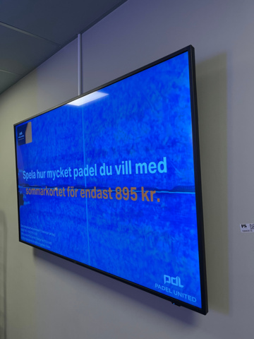 1066973-2 Monitor 65" NEC E658 with wall mount