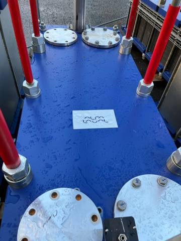 1128619-3 Alfa Laval T20 plattvärmeväxlare 163 plattor