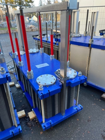 1128620-1 Alfa Laval T20 plattvärmeväxlare 163 plattor