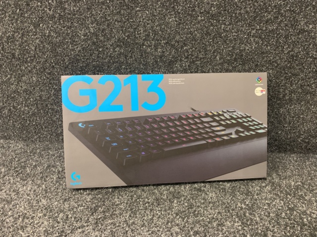 1089958-2 Gaming Keyboard Logitech G213 Prodigy (Black)