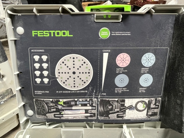 1128732-3 Wall / Ceiling sander & Vacuum cleaner - Festool