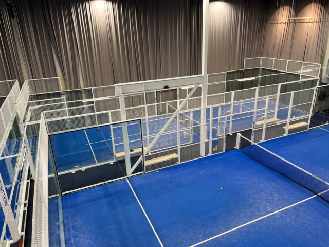 963633-4 Complete padel courts (5 pcs) for disassembly - Jubo Padel