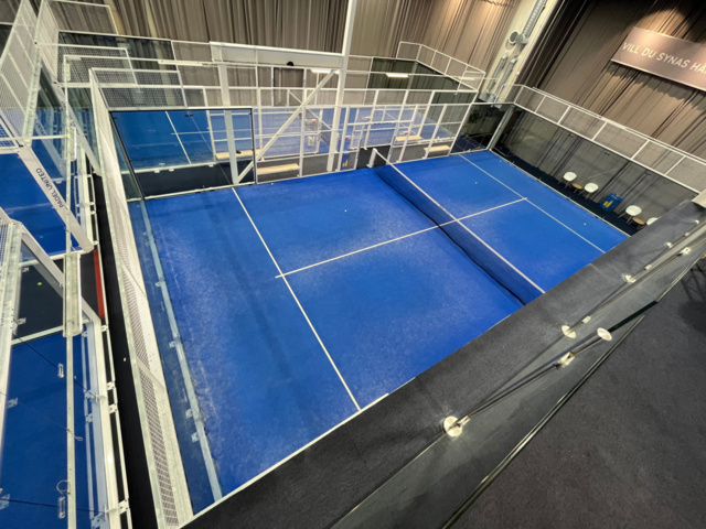 963633-5 Complete padel courts (5 pcs) for disassembly - Jubo Padel