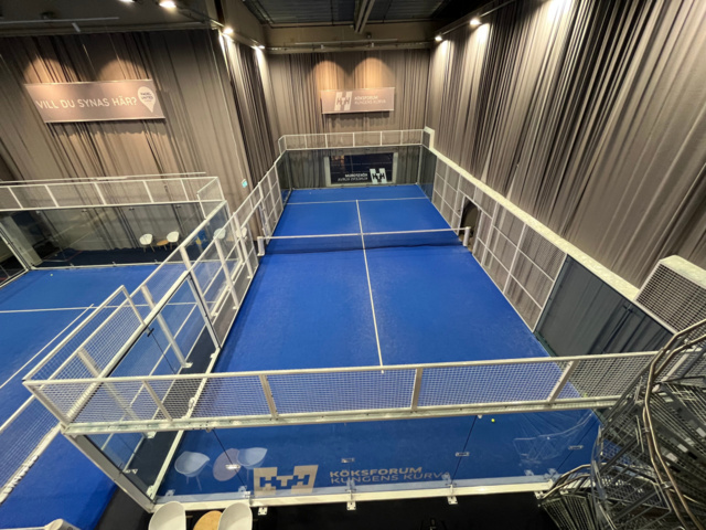 963633-3 Complete padel courts (5 pcs) for disassembly - Jubo Padel