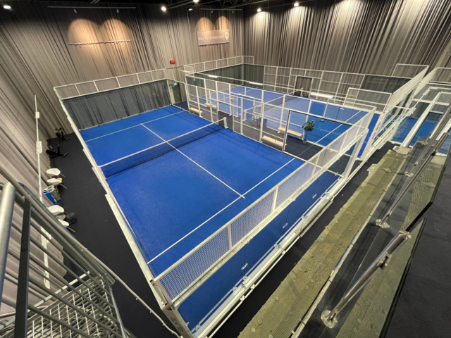 963633-8 Complete padel courts (5 pcs) for disassembly - Jubo Padel