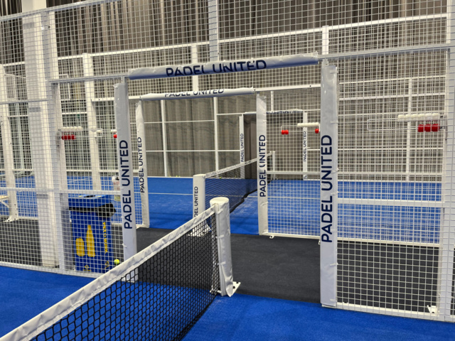 963633-12 Complete padel courts (5 pcs) for disassembly - Jubo Padel